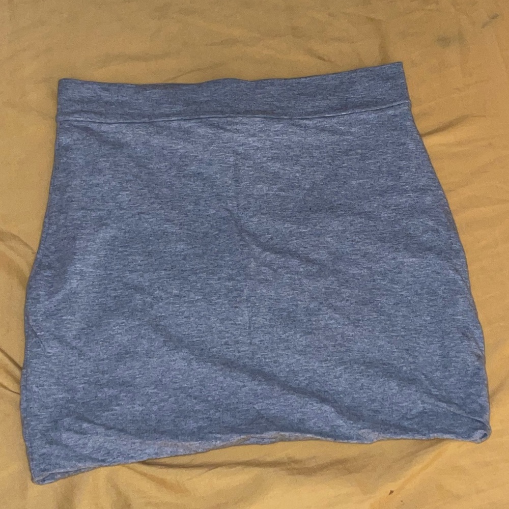 Women’s mini spandex skirt